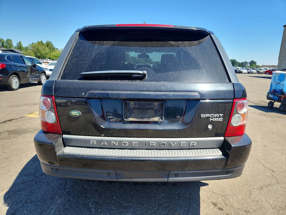 2007 Land rover Range rover sport VIN SALSK25447A118575 COPART salvage auction — MINOR DENT/SCRATCHES, OR - CERT OF TITLE-RECONSTRUCTED, sold $1,100 on 2026-07-20 (photo 6)