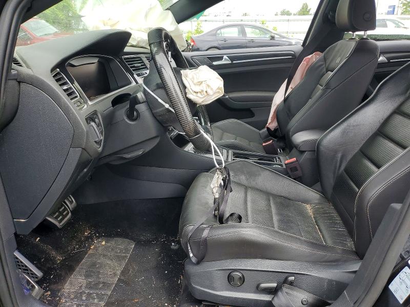 2019 Volkswagen Golf r VIN WVWVA7AU9KW169771 COPART salvage auction — FRONT END, ON - PERMIT SALVAGE, sold $525 on 2026-07-23 (photo 7)