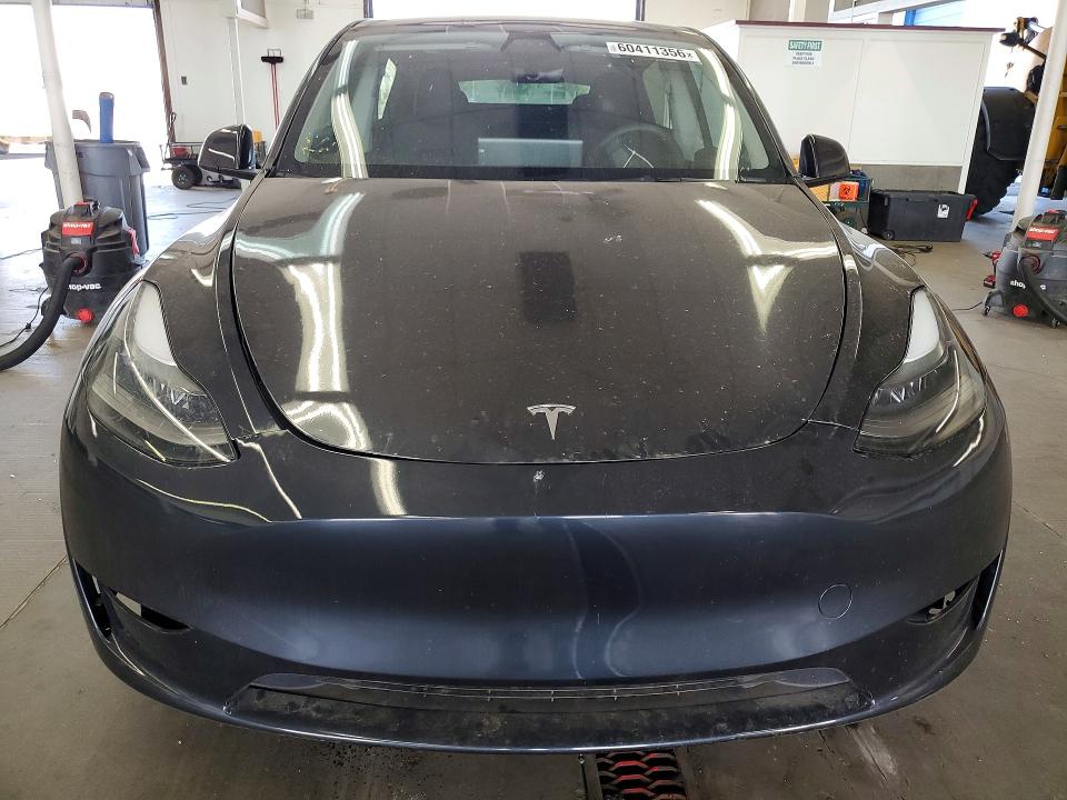 2024 Tesla Model y VIN 7SAYGDEF5RA330539 COPART salvage auction — FRONT END, Id - Cert Of Title -Rebuilt Salvage (P), sold $13,000 on 2026-07-17 (photo 5)