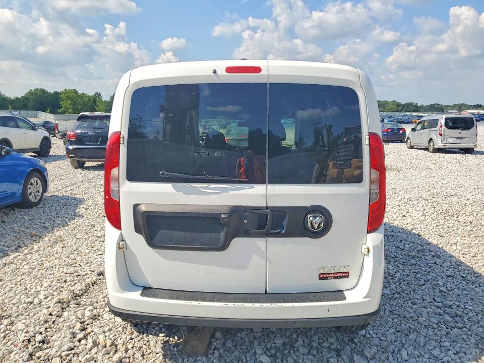 2017 Ram Promaster city VIN ZFBERFBB6H6E66138 COPART salvage auction — MINOR DENT/SCRATCHES, Mi - Dealer Only Clean Title, sold $650 on 2026-07-27 (photo 6)