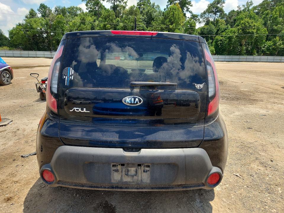 2015 Kia Soul VIN KNDJN2A26F7225962 COPART salvage auction — MINOR DENT/SCRATCHES, Salvage Title, sold $350 on 2026-07-24 (photo 6)