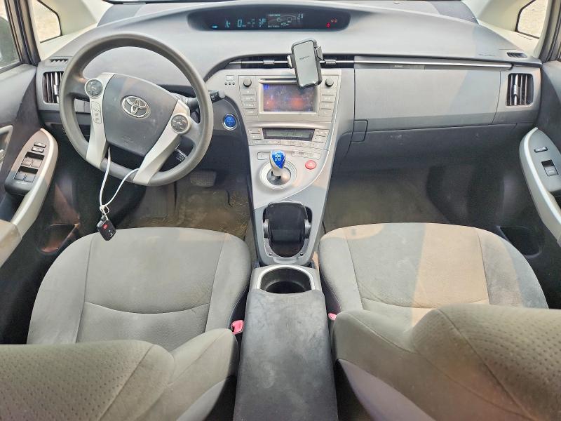 2012 Toyota Prius VIN JTDKN3DU4C5413264 COPART salvage auction — REAR END, Oh - Certificate Of Title, sold $90 on 2026-07-29 (photo 8)