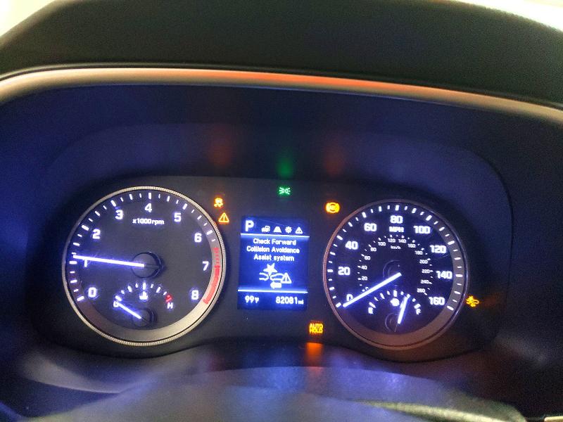 2020 Hyundai Tucson VIN KM8J33AL5LU121427 COPART salvage auction — FRONT END, Tn - Salvage Certificate, sold $175 on 2026-07-21 (photo 9)