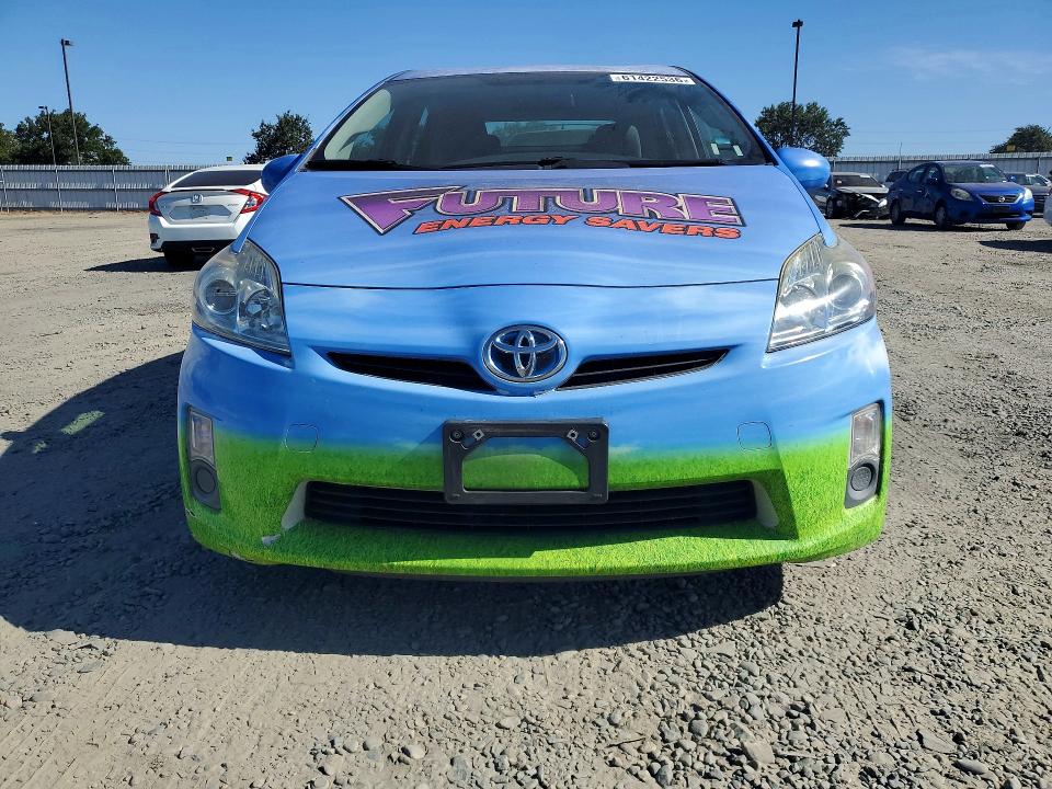 2011 Toyota Prius VIN JTDKN3DU0B1388787 COPART salvage auction — REAR END, CA - DIS/DLR/EXP ONLY CLEAN TITLE, sold $800 on 2026-07-21 (photo 5)