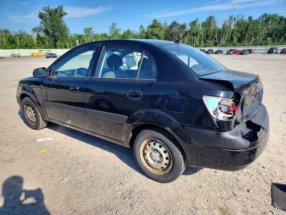 2008 Kia Rio VIN KNADE123586410136 COPART salvage auction — REAR END, NY - MV-907A SALVAGE CERTIFICATE, sold $375 on 2026-07-27 (photo 2)