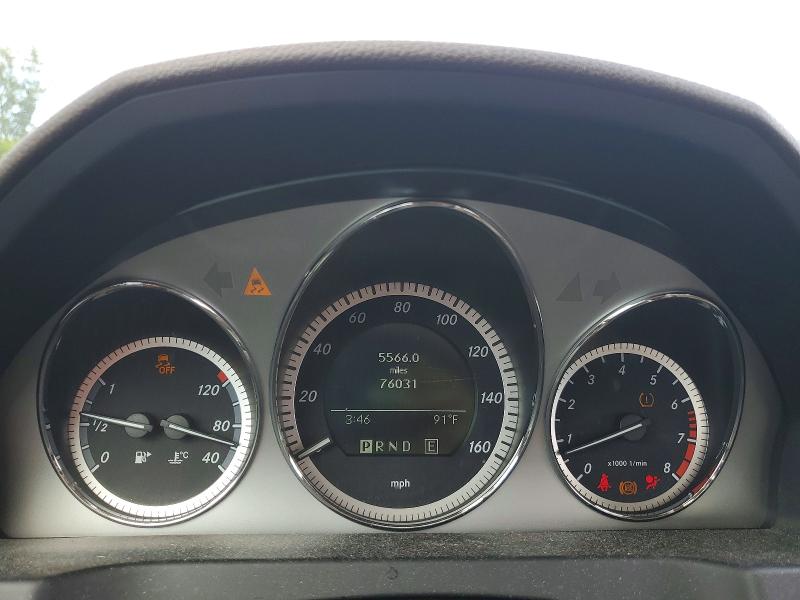 2011 Mercedes-benz C class VIN WDDGF5EB3BA479683 COPART salvage auction — FRONT END, FL - CERT OF TITLE SLVG REBUILDABLE, sold $1,050 on 2026-07-15 (photo 9)