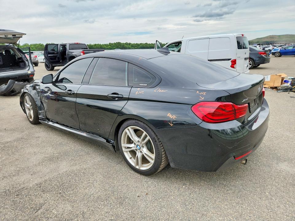 2019 BMW 4er VIN WBA4J7C59KBM75486 COPART salvage auction — SIDE, Ny - Mv-907A Salvage Certificate, sold $7,300 on 2026-08-12 (photo 2)