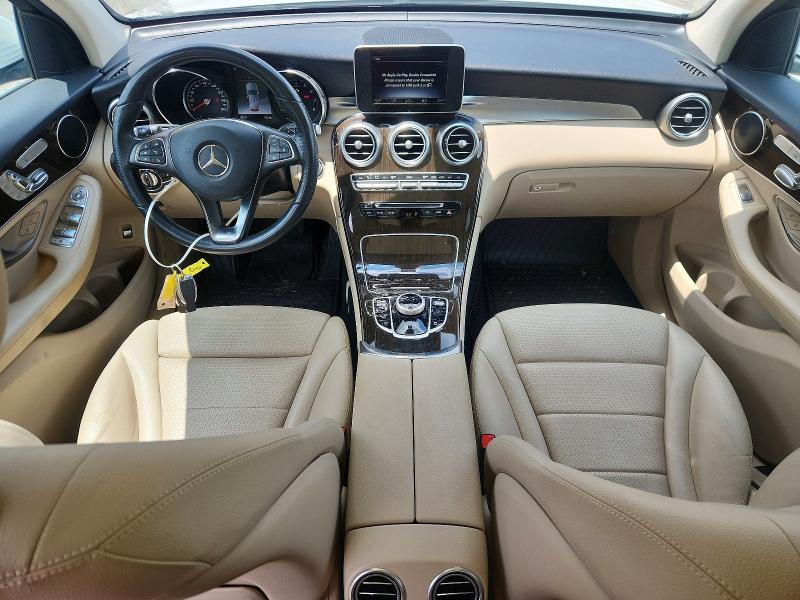 2019 Mercedes-benz Glc VIN WDC0G4JB1KV174629 COPART salvage auction — FRONT END, La - Cert Of Title-Salvage, sold $7,800 on 2026-08-06 (photo 8)