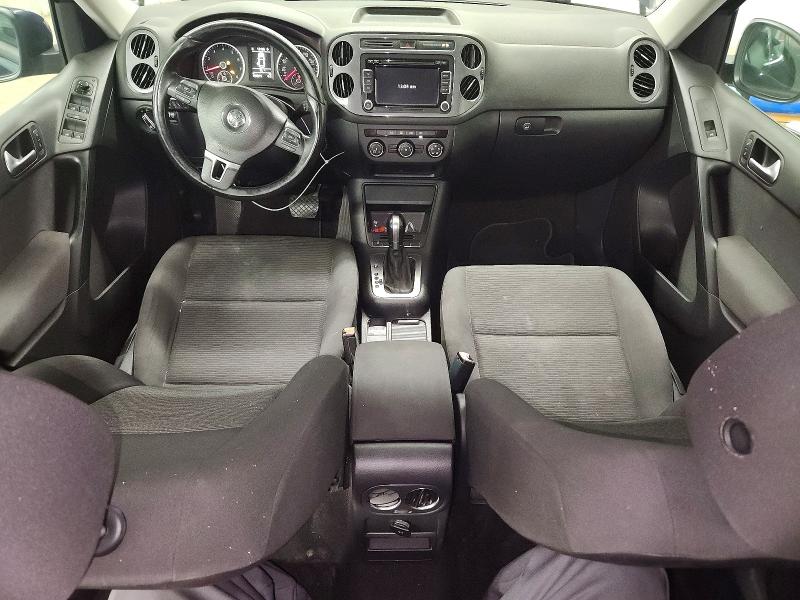 2015 Volkswagen Tiguan VIN WVGAV7AX0FW595475 COPART salvage auction — REAR END, WV - CERTIFICATE OF TITLE, sold $775 on 2026-08-13 (photo 8)