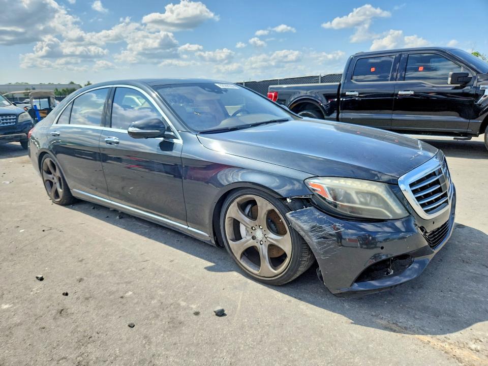 2015 Mercedes-benz S-klasse VIN WDDUG8CB0FA136887 COPART salvage auction — FRONT END, Fl - Certificate Of Title (P), sold $7,700 on 2026-08-10 (photo 4)
