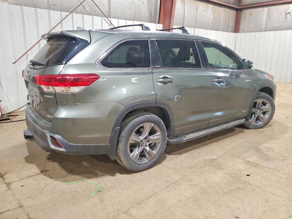 2019 Toyota Highlander VIN 5TDDGRFH3KS066816 COPART salvage auction — ROOF, Ak - Certificate Of Vehicle Title, sold $10,700 on 2026-07-28 (photo 3)