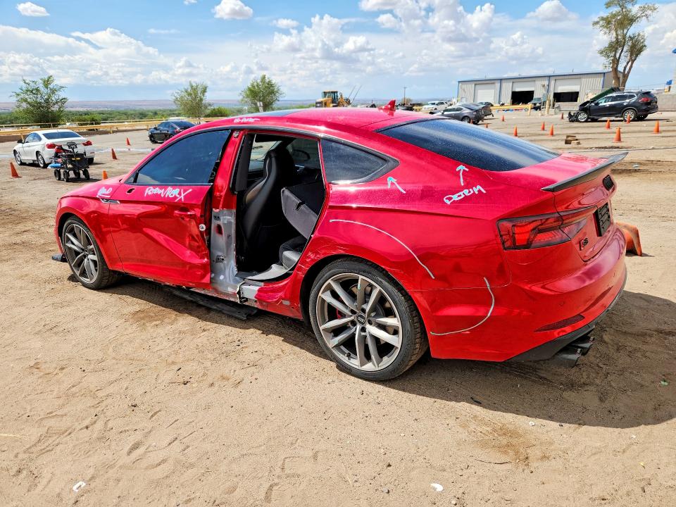 2019 Audi Rs5 VIN WAUB4CF53KA052122 COPART salvage auction — SIDE, NM - CERT OF TITLE-SALVAGE (P), sold $450 on 2026-07-23 (photo 2)