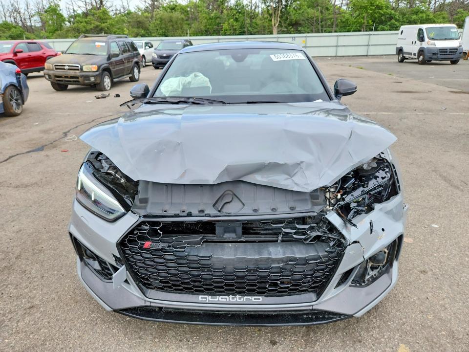 2019 Audi Rs5 VIN WUABWCF56KA901644 COPART salvage auction — FRONT END, Ny - Mv-907A Salvage Certificate, sold $9,900 on 2026-07-20 (photo 5)