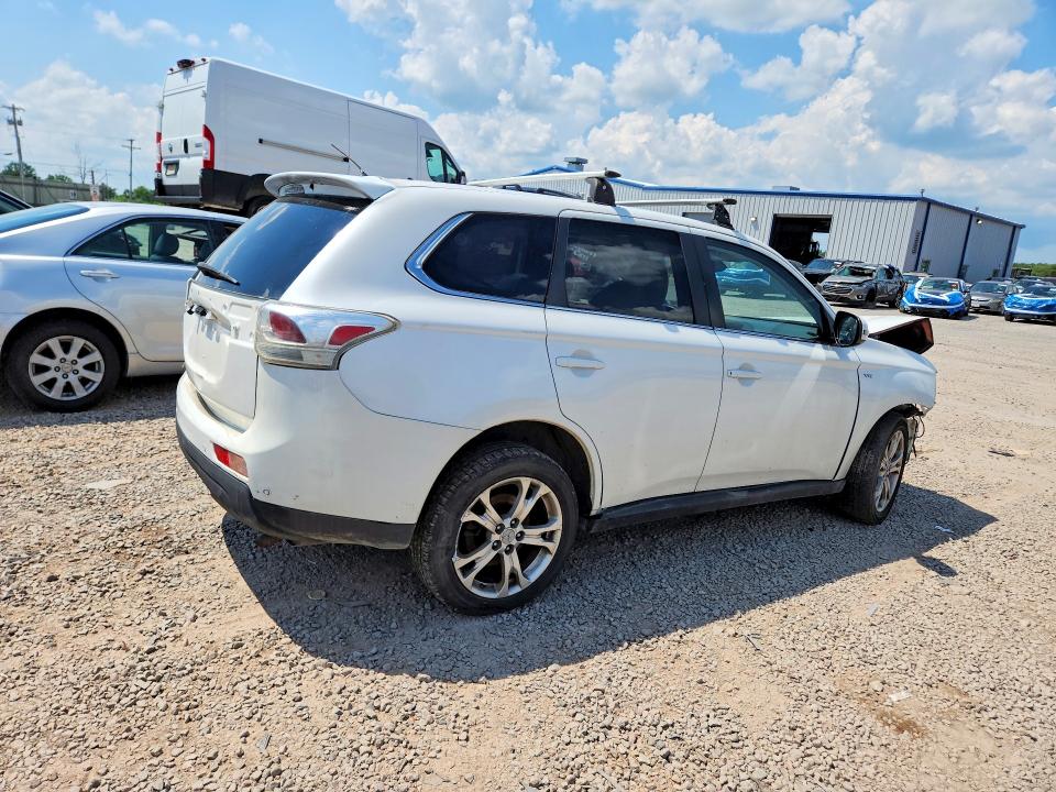 2014 Mitsubishi Outlander VIN JA4JZ4AX0EZ010554 COPART salvage auction — FRONT END, Ny - Mv-907A Salvage Certificate, sold $350 on 2026-07-22 (photo 3)