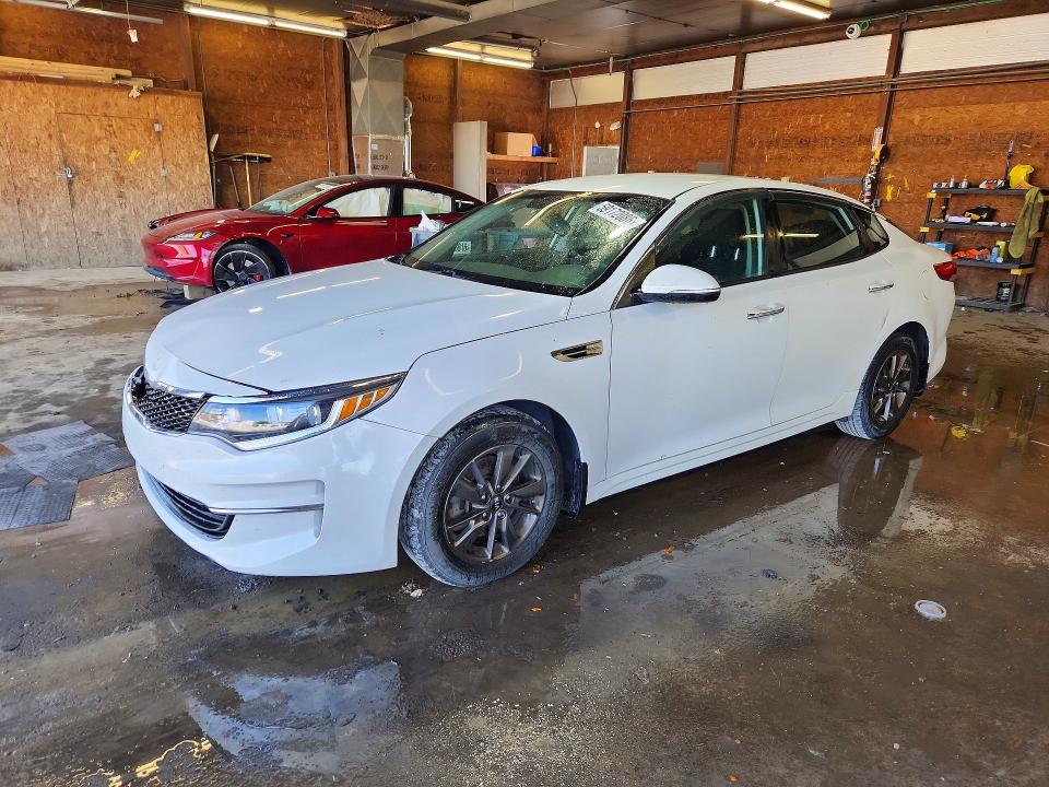 2016 Kia VIN KNAGT4L31G5094113 COPART salvage auction — FRONT END, Pa - Certificate Of Salvage, sold $275 on 2026-07-23 (photo 1)