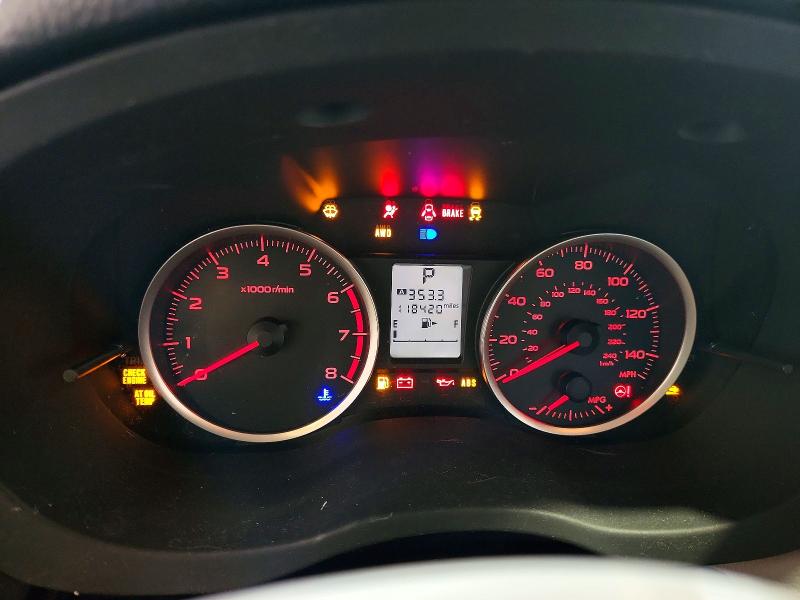2014 Subaru Forester VIN JF2SJAAC6EH483380 COPART salvage auction — FRONT END, Pa - Certificate Of Salvage, sold $250 on 2026-07-23 (photo 9)