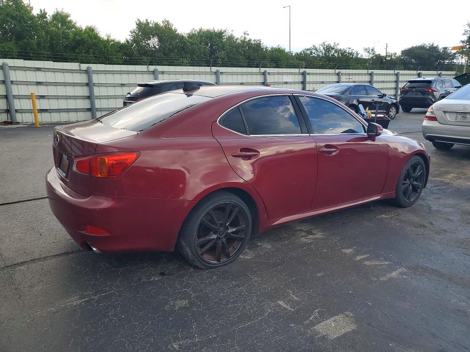 2010 Lexus Is VIN JTHBF5C25A5108764 COPART salvage auction — MECHANICAL, Fl - Cert Of Title-Rebuilt (P), sold $1,450 on 2026-07-29 (photo 3)