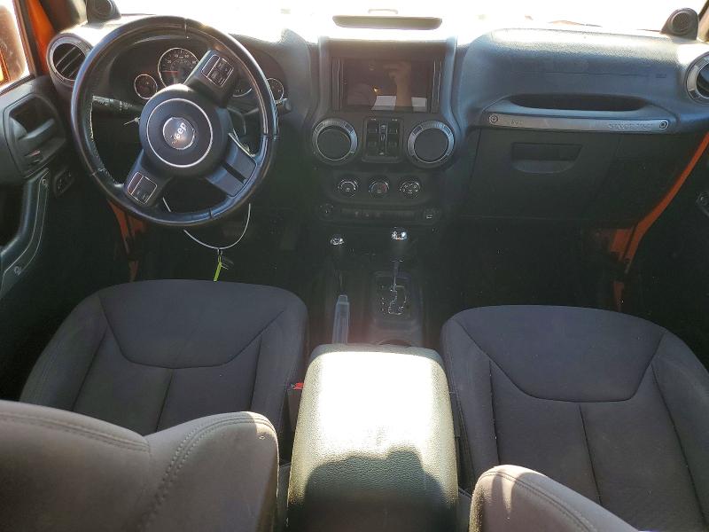 2013 Jeep Wrangler / VIN 1C4BJWDG5DL520568 COPART salvage auction — MECHANICAL, Salvage Title, sold $275 on 2026-07-28 (photo 8)