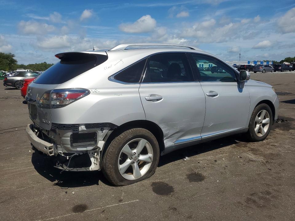 2012 Lexus Rx VIN 2T2ZK1BA3CC070904 COPART salvage auction — REAR END, Fl - Cert Of Title Slvg Rebuildable, sold $2,650 on 2026-07-20 (photo 3)