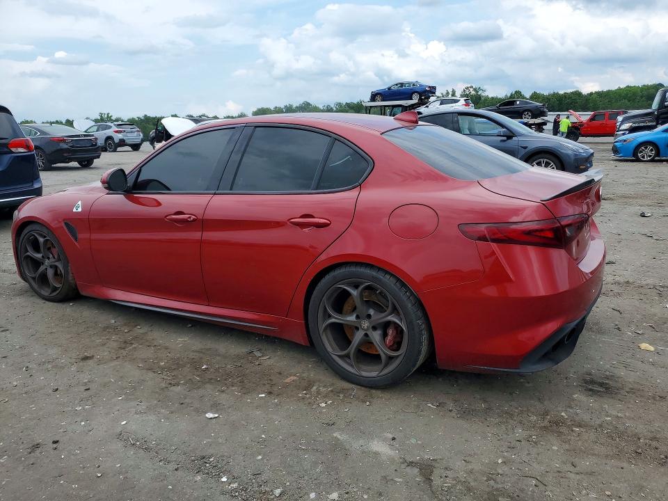 2017 Alfa romeo VIN ZARFAEAV2H7547696 COPART salvage auction — FRONT END, Va - Certificate Of Title (P), sold $15,300 on 2026-07-29 (photo 2)