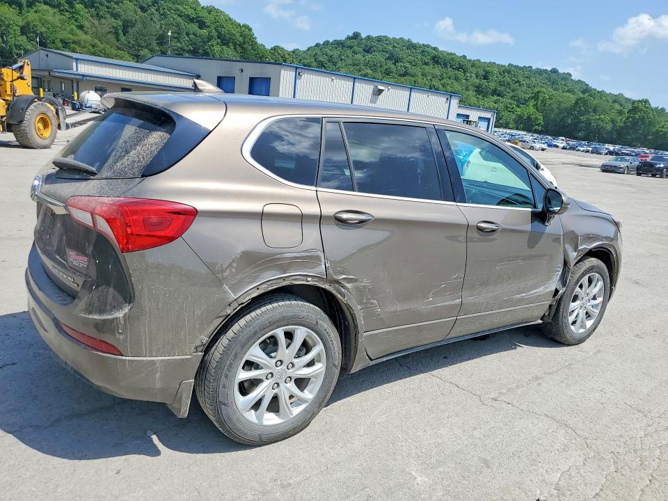 2019 Buick Envision VIN LRBFX1SA9KD010151 COPART salvage auction — FRONT END, Pa - Certificate Of Salvage, sold $3,100 on 2026-07-23 (photo 3)
