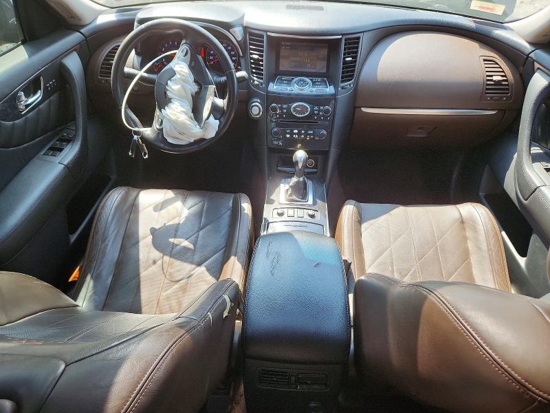 2010 Infiniti Fx VIN JN8AS1MW7AM856364 COPART salvage auction — FRONT END, Md - Cert Of Salvage > 75% Damage, sold $400 on 2026-07-17 (photo 8)