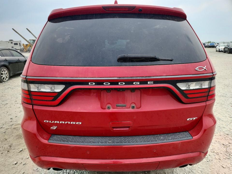 2018 Dodge Durango VIN 1C4RDJDG4JC282412 COPART salvage auction — HAIL, CO - CERTIFICATE OF TITLE (P), sold $3,350 on 2026-07-09 (photo 6)