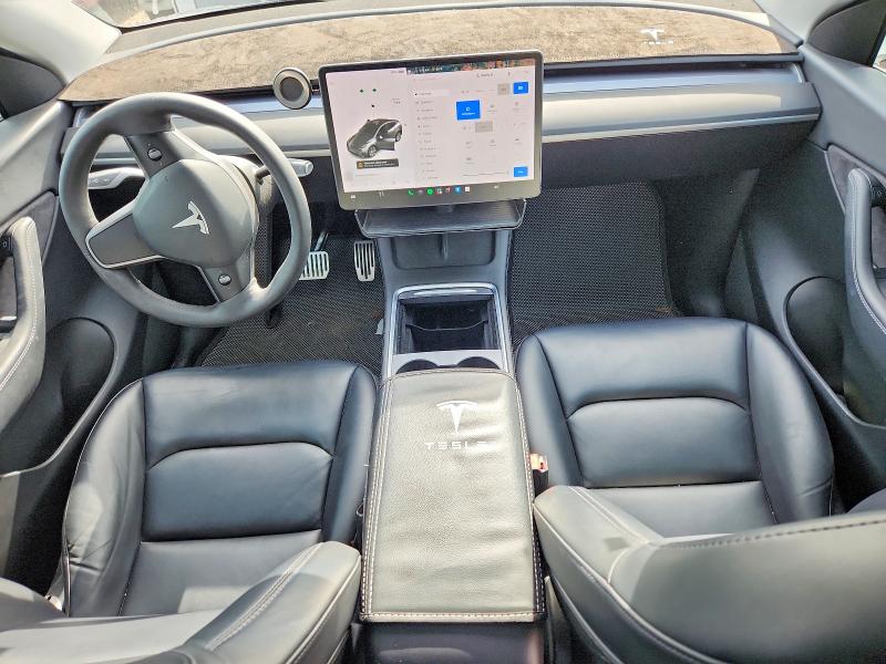 2021 Tesla Model y VIN 5YJYGAEE0MF146298 COPART salvage auction — FRONT END, Wa - Bill Of Sale, sold $8,200 on 2026-07-31 (photo 8)