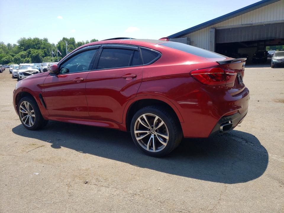 2018 BMW X6 VIN 5UXKU2C54J0X49593 COPART salvage auction — SIDE, NY - CERTIFICATE OF TITLE, sold $10,900 on 2026-07-27 (photo 2)