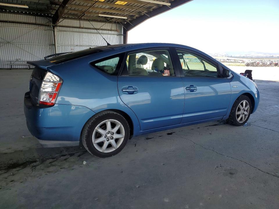 2008 Toyota Prius VIN JTDKB20U587785006 COPART salvage auction — VANDALISM, Ca - Salvage Certificate, sold $600 on 2026-07-23 (photo 3)