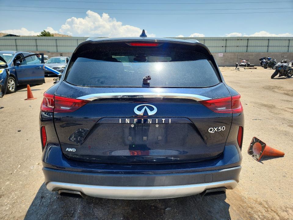 2019 Infiniti Qx50 VIN 3PCAJ5M39KF139809 COPART salvage auction — FRONT END, NM - CERT OF TITLE-SALVAGE, sold $1,400 on 2026-08-24 (photo 6)