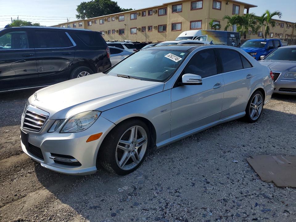 2012 Mercedes-benz E-klasse VIN WDDHF5KB9CA631881 COPART salvage auction — MINOR DENT/SCRATCHES, Fl - Certificate Of Title, sold $1,350 on 2026-08-07 (photo 1)