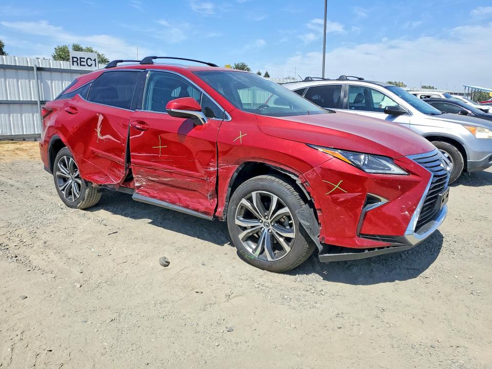 2019 Lexus Rx VIN JTJBZMCA1K2039758 COPART salvage auction — SIDE, Ca - Salvage Certificate, sold $11,300 on 2026-07-21 (photo 4)