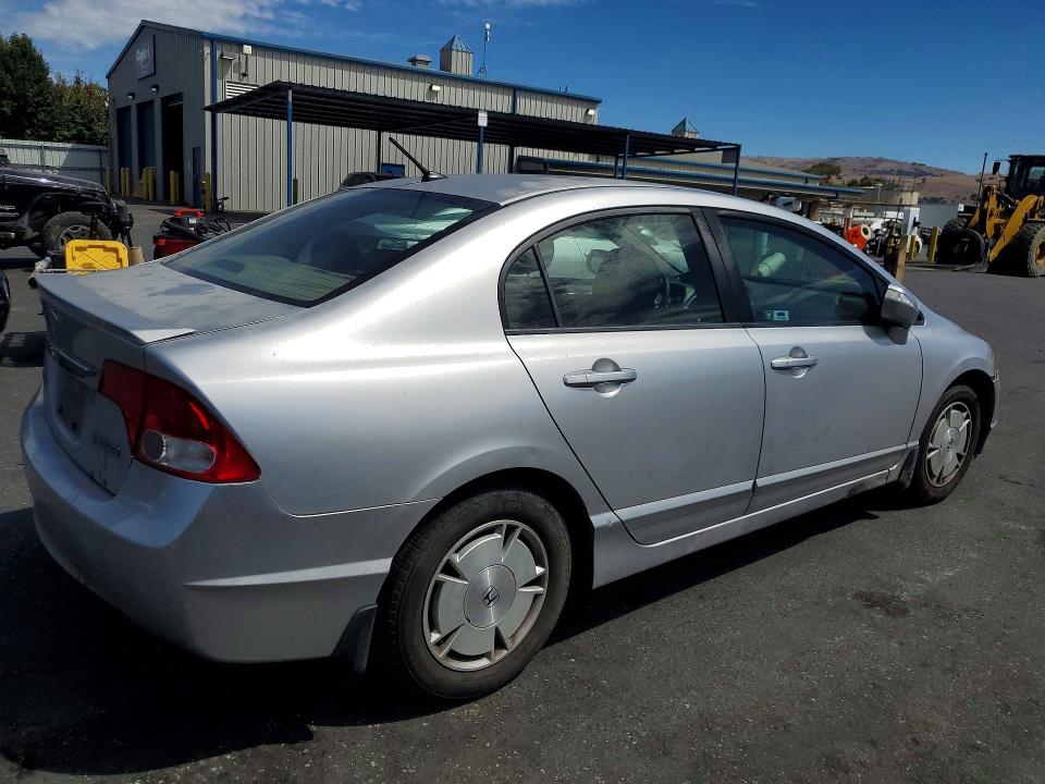2009 Honda Civic hybrid VIN JHMFA362X9S006440 COPART salvage auction — FRONT END, CA - DIS/DLR/EXP ONLY CLEAN TITLE, sold $1,100 on 2026-07-23 (photo 3)