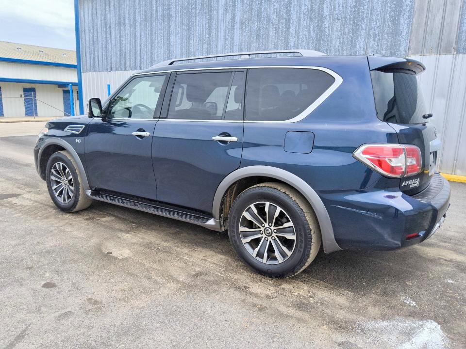 2020 Nissan Armada VIN JN8AY2ND6LX016515 COPART salvage auction — MECHANICAL, LA - CERTIFICATE OF TITLE (P), sold $8,500 on 2026-08-01 (photo 2)