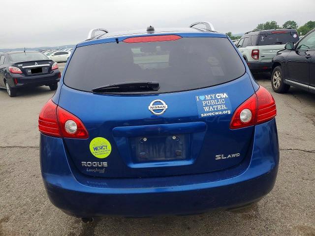 2008 Nissan Rogue sport VIN JN8AS58V28W101355 COPART salvage auction — SIDE, Pa - Certificate Of Salvage, sold $425 on 2026-07-17 (photo 6)