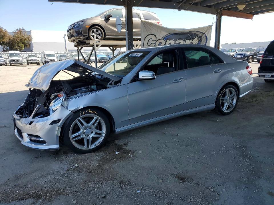 2013 Mercedes-benz VIN WDDHF5KBXDA689807 COPART salvage auction — FRONT END, Ca - Salvage Certificate, sold $225 on 2026-07-28 (photo 1)