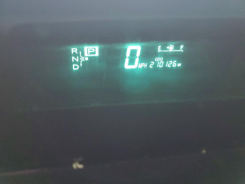 2007 Toyota Prius VIN JTDKB20U477083659 COPART salvage auction — FRONT END, Ca - Salvage Certificate, sold $200 on 2026-07-23 (photo 9)