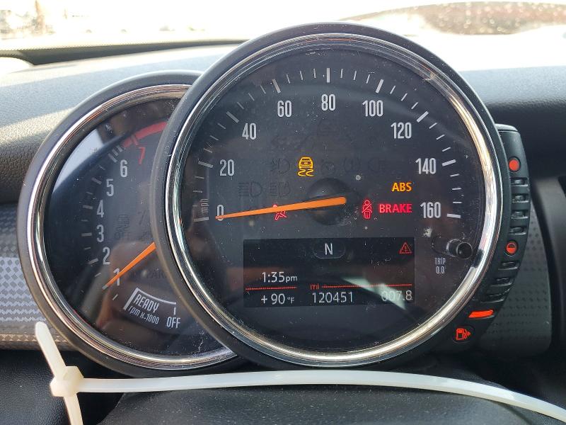 2015 Mini Cooper VIN WMWXS5C52FT837690 COPART salvage auction — FRONT END, Co - Salvage Title, sold $700 on 2026-08-11 (photo 9)