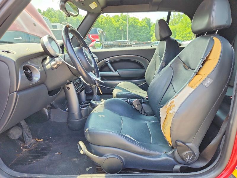 2006 Mini Cooper VIN WMWRF33526TG14277 COPART salvage auction — FRONT END, Ny - Mv-907A Salvage Certificate, sold $325 on 2026-08-10 (photo 7)