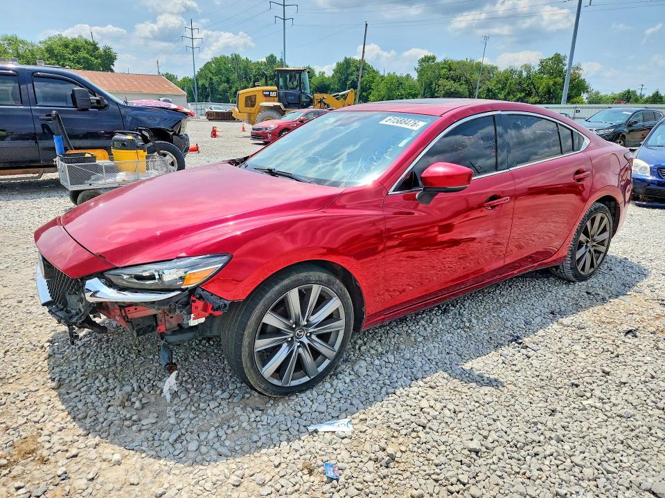 2019 Mazda 6 VIN JM1GL1VM1K1501063 COPART salvage auction — FRONT END, Oh - Certificate Of Title, sold $1,200 on 2026-07-31 (photo 1)
