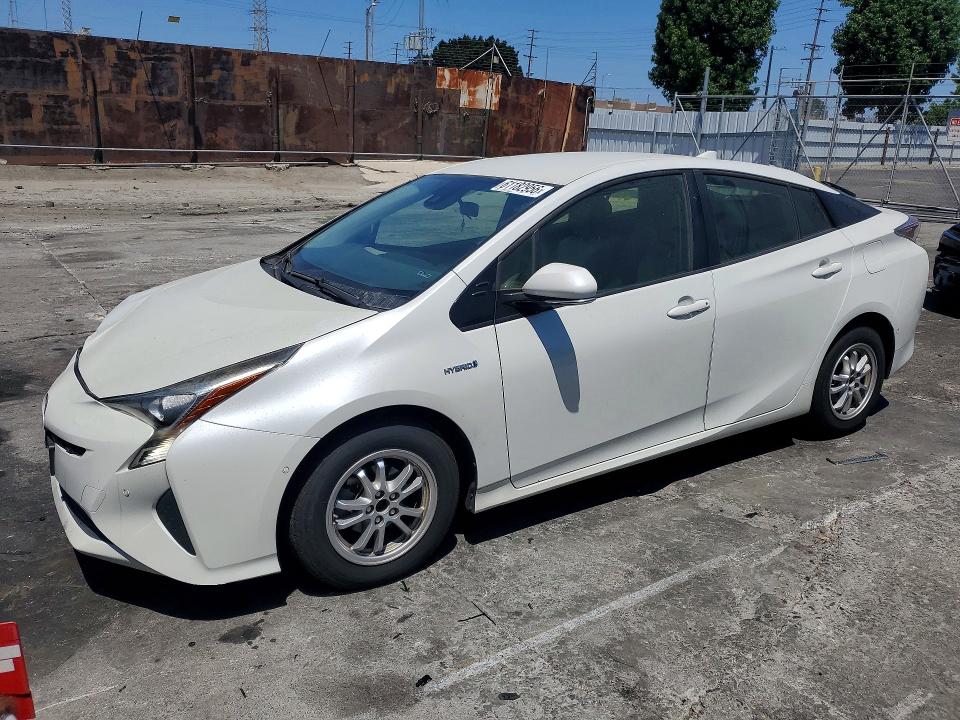 2017 Toyota Prius VIN JTDKARFUXH3046515 COPART salvage auction — FRONT END, Ca - Salvage Certificate, sold $4,000 on 2026-07-22 (photo 1)