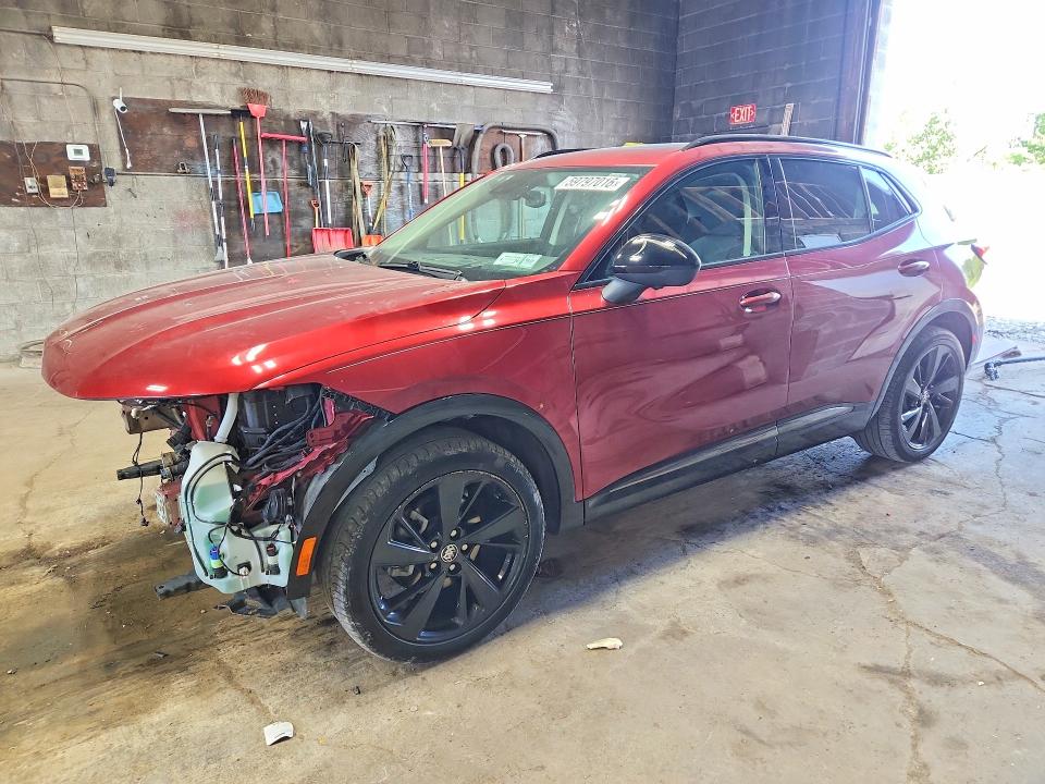 2022 Buick Envision VIN LRBFZPR48ND115488 COPART salvage auction — FRONT END, Ny - Mv-907A Salvage Certificate, sold $6,500 on 2026-07-27 (photo 1)
