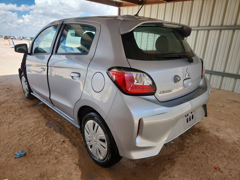 2024 Mitsubishi Mirage VIN ML32AUHJ1RH033987 COPART salvage auction — FRONT END, NY - CERTIFICATE OF TITLE (P), sold $4,900 on 2026-07-27 (photo 2)