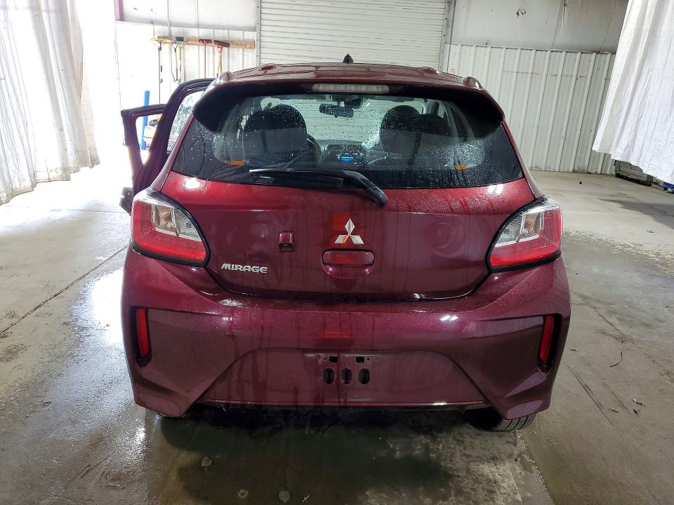 2024 Mitsubishi Mirage VIN ML32AUHJ8RH028365 COPART salvage auction — FRONT END, Fl - Certificate Of Destruction (P), sold $175 on 2026-07-22 (photo 6)