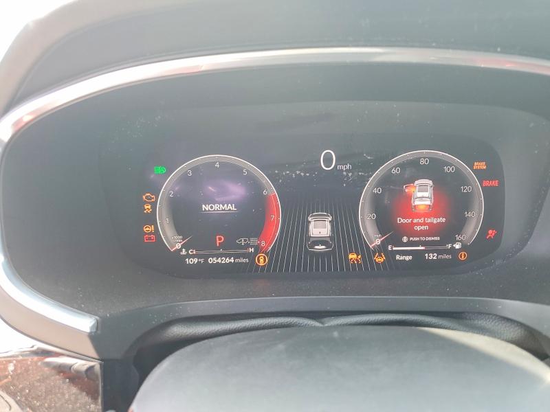 2023 Acura Mdx VIN 5J8YD8H80PL000154 COPART salvage auction — FRONT END, Nv - Salvage Title, sold $10,400 on 2026-08-25 (photo 9)