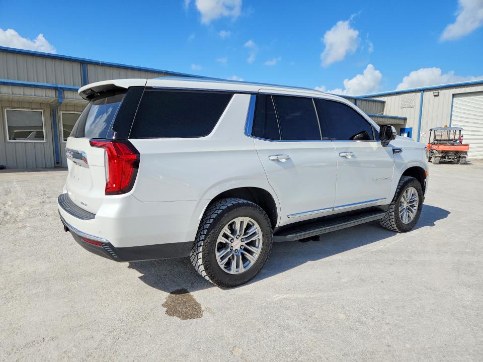 2021 Gmc Yukon VIN 1GKS1BKT0MR425247 COPART salvage auction — WATER/FLOOD, Tx - Cert Of Title-Reblt Slvg Flood, sold $16,400 on 2026-07-10 (photo 3)