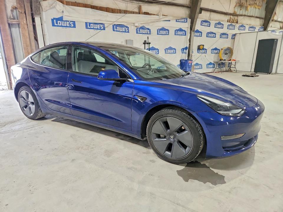 2023 Tesla Model 3 VIN 5YJ3E1EAXPF460381 COPART salvage auction — REAR END, Fl - Certificate Of Title, sold $4,800 on 2026-07-15 (photo 4)