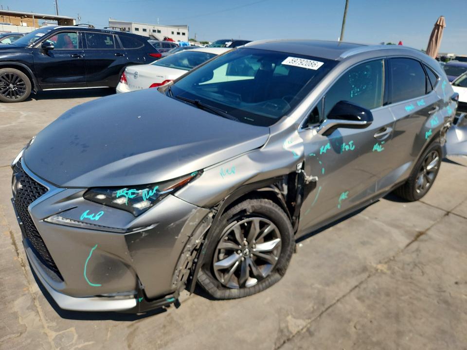 2016 Lexus VIN JTJYARBZ3G2032467 COPART salvage auction — FRONT END, Tx - Salvage Vehicle Title, sold $6,000 on 2026-07-13 (photo 1)