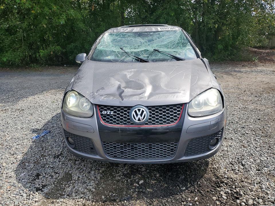 2007 Volkswagen Gti VIN WVWHV71K87W068292 COPART salvage auction — ROLLOVER, WA - BILL OF SALE, sold $275 on 2026-07-27 (photo 5)